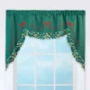 Collections Etc Holly Border Curtain Swag Holiday Valance 1 Collections Etc Holly Border Curtain Swag Holiday Valance -Home Decoration Onsale GUEST 035171be 1e92 4b74 9618 9c956b50637e