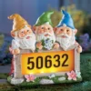 Collections Etc Hand-Painted Solar Powered Gnome Address Marker -Home Decoration Onsale GUEST 0542668e b2a9 4387 aa24 3adf0a777cd3