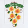 Collections Etc Hand-Painted Sunflower Welcome Door Decoration -Home Decoration Onsale GUEST 0694806a 697e 4dfc 9139 0172b793fb67