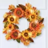 Collections Etc Sunflowers In Bloom Wreath -Home Decoration Onsale GUEST 09bf646d e98a 4f89 a68f 2a49588b5754