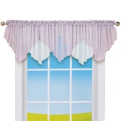 Collections Etc Two Toned Sheer Valance -Home Decoration Onsale GUEST 0d10c0bb c2d4 42a5 b179 bbda92832b4b