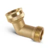 Collections Etc Brass Elbow Hose Connector 2 Collections Etc Brass Elbow Hose Connector -Home Decoration Onsale GUEST 0f6c5b4a efa0 4475 a13c 2ce600e2b37b