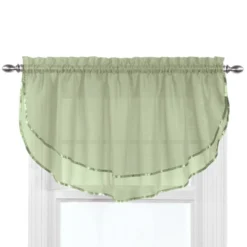 Collections Etc Elegance Sheer Ascot Window Valance, Allows Light To Enter While Maintaining Privacy - Decorative Accent For Any Room In -Home Decoration Onsale GUEST 12958254 ad67 4c63 ba3d 6a4cf16a8c1a