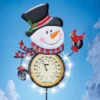 Collections Etc Solar Snowman Thermometer Outdoor Garden Stake 12 X 3 X 35.5 -Home Decoration Onsale GUEST 14b458b2 23e2 45e9 8fb4 743ff90cc413