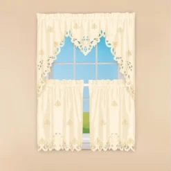Collections Etc Embroidered Curtains -Home Decoration Onsale GUEST 1b888a07 eeef 41be bf86 0f3e0fcb0a11