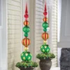 Collections Etc Elegant Christmas Ornaments Porch Planter Finial Stake 6 X 6 X 45 -Home Decoration Onsale GUEST 24bd191f 6c1b 445a 832c 8ad5ad3083be
