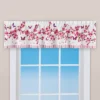 Collections Etc Cherry Blossoms And Butterflies Printed Window Valance -Home Decoration Onsale GUEST 2709a115 4e03 4360 90a1 a486b3b95d15