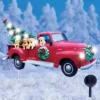 Collections Etc Solar Red Holiday Truck And Puppies Metal Yard Stake 2 Collections Etc Solar Red Holiday Truck And Puppies Metal Yard Stake -Home Decoration Onsale GUEST 28ea395d 2901 4599 aada 43e12b4c840c