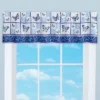 Collections Etc Blue Butterfly Floral Patchwork Window Valance -Home Decoration Onsale GUEST 2e3bab70 0c2b 419a 823c f82384c3ac21
