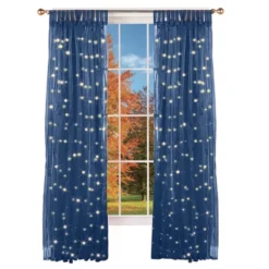 Collections Etc Light Up Magical Sheer Window Curtain Panel 14 Collections Etc Light Up Magical Sheer Window Curtain Panel -Home Decoration Onsale GUEST 3516a6db 5779 4f88 9ecd ad4c1b08df6a