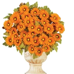 Collections Etc Small Chrysanthemum Bush Set 3 -Home Decoration Onsale GUEST 3b43cc43 51ea 417f 83d4 b1365007048f