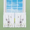 Collections Etc Embroidered Lavender Butterfly Floral Window Curtains 1 Collections Etc Embroidered Lavender Butterfly Floral Window Curtains -Home Decoration Onsale GUEST 43c5eca5 890d 41b3 8ad4 f91a081273dd
