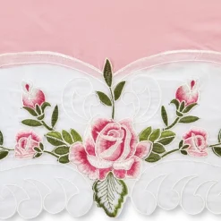 Collections Etc Rose Trim Embroidered Rod Pocket Top Window Curtains 9 Collections Etc Rose Trim Embroidered Rod Pocket Top Window Curtains -Home Decoration Onsale GUEST 4877472f 3df5 4d11 bc99 5a1970bf3df6