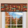 Collections Etc Autumn Leaf Patchwork Window Valance -Home Decoration Onsale GUEST 4ba6b56a 7d47 4e6b 9334 11c2ef07c556