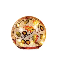 Collections Etc Lighted Autumn Leaves Ball -Home Decoration Onsale GUEST 4c0f238c 8440 49ae 8eff fa31f51eaaf5