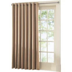 Collections Etc Gramercy Patio Door Grommet Top Curtain Panel, Single Panel, -Home Decoration Onsale GUEST 5228ae15 7389 4a32 ad6a a2a162047aad