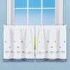 Collections Etc Embroidered Trim Rod Pocket Top Window Curtains 2 Collections Etc Embroidered Trim Rod Pocket Top Window Curtains -Home Decoration Onsale GUEST 5353229b f89d 4d4f 8e02 6bfc214d02f9