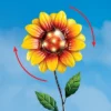 Collections Etc Solar Sunflower Metal Wind Spinner Garden Stake 10.5 X 5 X 47.75 -Home Decoration Onsale GUEST 5a5b7754 c55e 4bf0 826b 32ecd21c1a9f