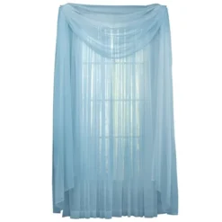 Collections Etc Sheer Window Scarf Curtain, Single Panel, -Home Decoration Onsale GUEST 5bf95957 6148 4ea1 b3d7 21d267f08aea