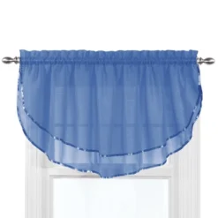 Collections Etc Elegance Sheer Ascot Window Valance, Allows Light To Enter While Maintaining Privacy - Decorative Accent For Any Room In -Home Decoration Onsale GUEST 60a62b56 b1ed 42b0 9c47 9e1bdcb812e4