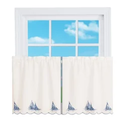 Collections Etc Sailboat Embroidered Curtains 8 Collections Etc Sailboat Embroidered Curtains -Home Decoration Onsale GUEST 6404ef9d ec00 4d15 b064 f0371d7c2ac2