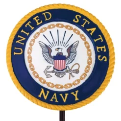 Collections Etc Hand-Painted Military Branch Logo Garden Stake -Home Decoration Onsale GUEST 660c70fc 2d63 4871 8be9 f9e25eaa34a4