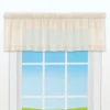 Collections Etc Elegant Sheer Voile Rod Pocket Window Valance -Home Decoration Onsale GUEST 67b74d5b 04fa 4a5e 90c1 d4362946ca12