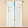 Collections Etc Allegra Curtain Panel With Attached Valance -Home Decoration Onsale GUEST 67bb8d18 fa89 4a83 9a2a b754269a6b85