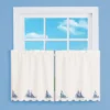 Collections Etc Sailboat Embroidered Curtains -Home Decoration Onsale GUEST 68503d1c 0b98 4cfb bd9d 6fa30552a321