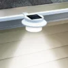 Collections Etc White Clip-on Gutter Solar Security Light 4.75 X 4.75 X 2.5 -Home Decoration Onsale GUEST 704e0257 2436 4851 a871 1fb067cb3f56