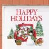 Collections Etc Happy Holidays Snowman In Red Truck Garage Door Magnet Set -Home Decoration Onsale GUEST 71119bc2 59e1 4472 a631 5a20d1971b73