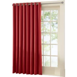 Collections Etc Gramercy Patio Door Grommet Top Curtain Panel, Single Panel, -Home Decoration Onsale GUEST 720474f0 a0ab 4099 a5bc e6abd2682b6d