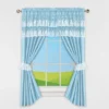 Collections Etc Lace Accent Curtain Set -Home Decoration Onsale GUEST 7597cc1b aae9 49b1 8cb0 4c0f1ab95f2a