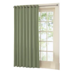 Collections Etc Gramercy Patio Door Grommet Top Curtain Panel, Single Panel, -Home Decoration Onsale GUEST 76e465a4 8445 42fc b95e a9d7fcaccace