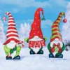 Collections Etc Holiday Garden Gnomes Metal Stakes - Set Of 3 1 Collections Etc Holiday Garden Gnomes Metal Stakes - Set Of 3 -Home Decoration Onsale GUEST 7a450a7a 2d30 4ae4 b4c6 ad21d2c0125e