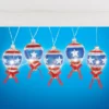 Collections Etc Mercury Glass Styled Americana Balloon LED String Lights -Home Decoration Onsale GUEST 8214e562 6c79 4ee7 ac90 d8147350fd09