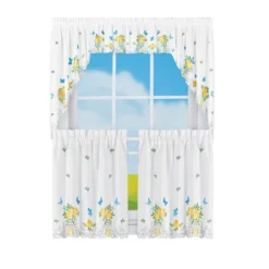 Collections Etc Floral Butterfly Curtains -Home Decoration Onsale GUEST 8c344c1b 8021 496d ad6f 34592bc3882f