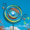 Collections Etc Solar Powered 3-Way Ring Wind Spinner Yard Stake 21.5 X 14.5 X 55.75 2 Collections Etc Solar Powered 3-Way Ring Wind Spinner Yard Stake 21.5 X 14.5 X 55.75 -Home Decoration Onsale GUEST 91ef8f92 65db 448a 86b7 6c53dd9a4779