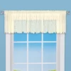 Collections Etc Sheer Splendor Rod Pocket Embroidered Window Valance -Home Decoration Onsale GUEST 9539f93b 3876 4c13 83fd cddec770f292