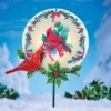 Collections Etc Solar Cardinal And Holly Decorative Garden Disc Stake 11.5 X 3 X 18.75 -Home Decoration Onsale GUEST a2618567 abe8 4aa2 85a9 fe4e82b22d49