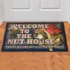 Collections Etc Welcome To The Nut House Funny Squirrel Doormat 1'6"x2'6" 2 Collections Etc Welcome To The Nut House Funny Squirrel Doormat 1'6"x2'6" -Home Decoration Onsale GUEST a2690e23 f1f5 46d1 8b2d 69dd13da9def