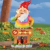 Collections Etc Solar Powered Gnome Smoking Hand-Painted Garden Gnome -Home Decoration Onsale GUEST a377990e cfe5 43e8 a28c 9b7d6b218ad3