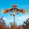 Collections Etc Solar Powered Metal Flying Owl Garden Stake -Home Decoration Onsale GUEST a4e17ce8 90db 4d66 b440 88755b262356