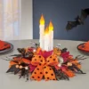 Collections Etc LED-Lighted Halloween Candle Centerpiece 13 X 13 X 11 -Home Decoration Onsale GUEST a94844f1 e896 466f a77c 929076d53c81