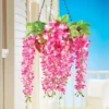 Collections Etc Cascading Wisteria Bushes - Set Of 2 2 Collections Etc Cascading Wisteria Bushes - Set Of 2 -Home Decoration Onsale GUEST aa337d13 d277 4590 99b3 8948b80ab5e5