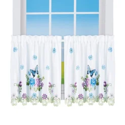 Collections Etc Beautiful Butterfly Curtains -Home Decoration Onsale GUEST aca9b6b9 a096 4891 9189 90f7b3f6c9eb