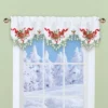 Collections Etc Festive Pinecone Holly Embroidered Window Valance 1 Collections Etc Festive Pinecone Holly Embroidered Window Valance -Home Decoration Onsale GUEST acf6506e 9de9 4467 a88f bd45dde21b7c