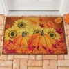 Collections Etc Festive Fall Pumpkin And Sunflower Doormat 1'8"x2'6" 2 Collections Etc Festive Fall Pumpkin And Sunflower Doormat 1'8"x2'6" -Home Decoration Onsale GUEST adb13952 93e7 45eb b911 8e6af2da4023