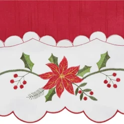 Collections Etc Poinsettia Curtains 9 Collections Etc Poinsettia Curtains -Home Decoration Onsale GUEST ae331f37 3808 490f 980a 8752070085cd