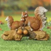 Collections Etc Hand-Painted Squirrels On Tree Trunk Garden Statue -Home Decoration Onsale GUEST afa00bca 0069 4235 b917 403f901b89ad